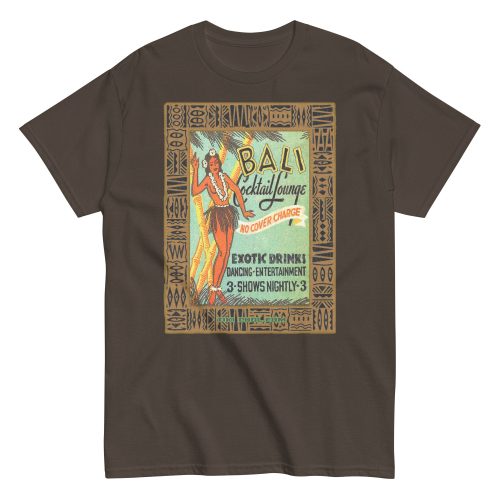 Retro Exotic Bali Lounge - Casual Classic Unisex Tee